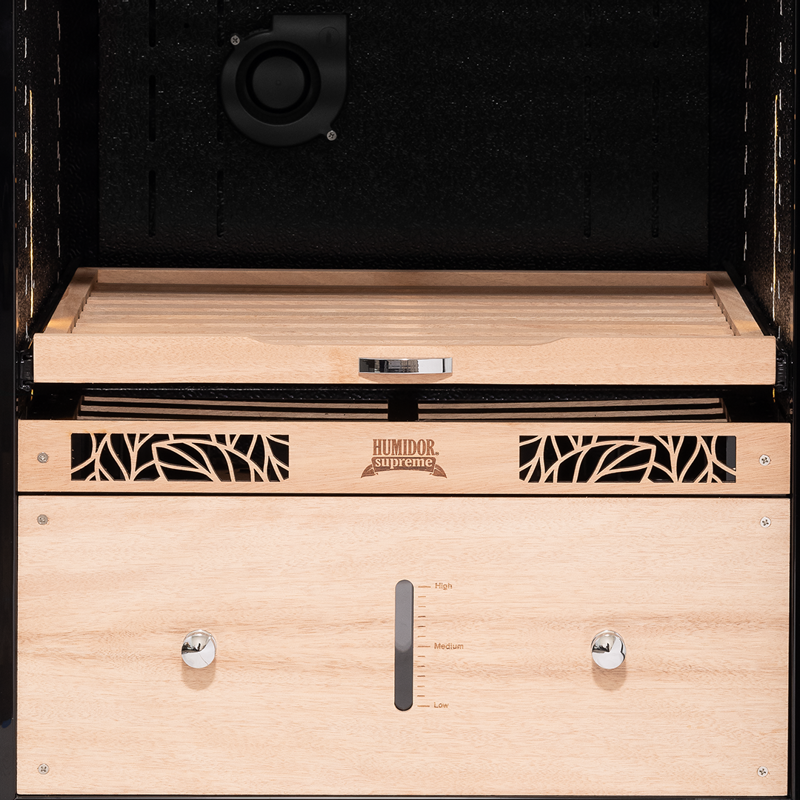 Humidor Supreme® Electronic Humidor, 9000 Series Black