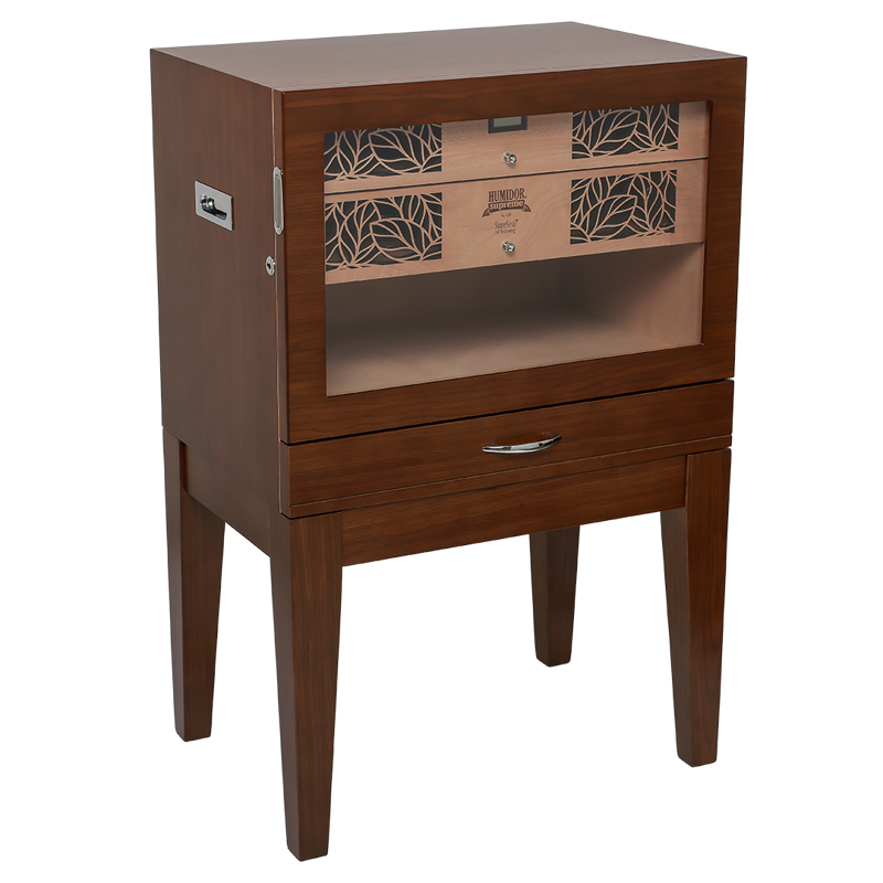 Humidor Supreme® Balthazar II End Table Humidor Walnut