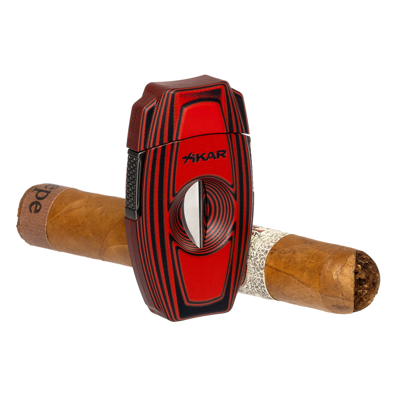 XIKAR® VX2 V-Cut Cigar Cutter Red