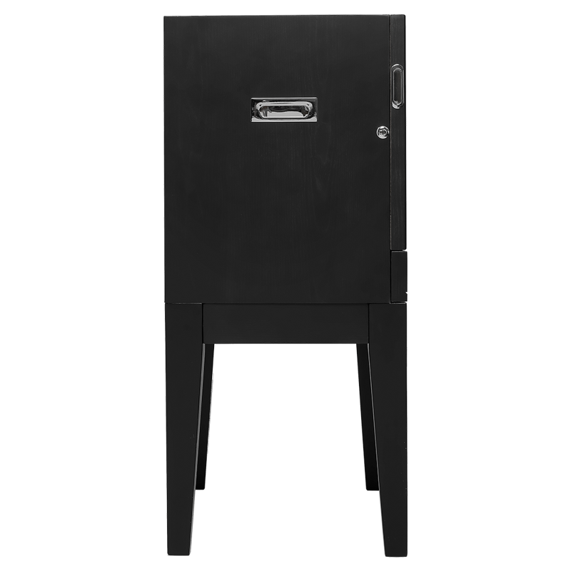 Humidor Supreme® Balthazar II End Table  Humidor Black Oak