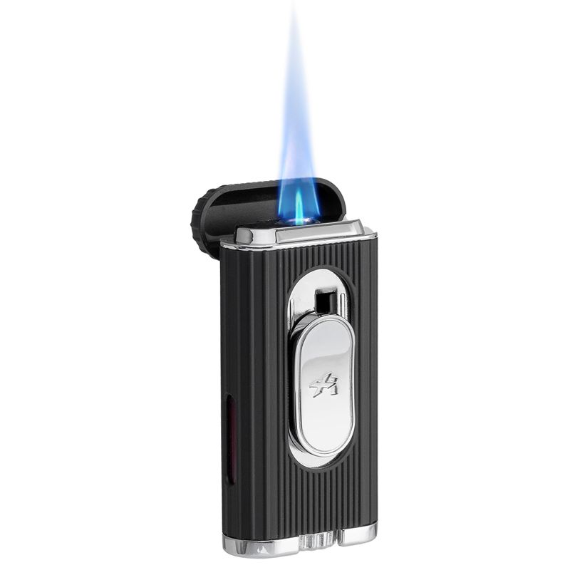 XIKAR® Hedron Lighter Black & Chrome