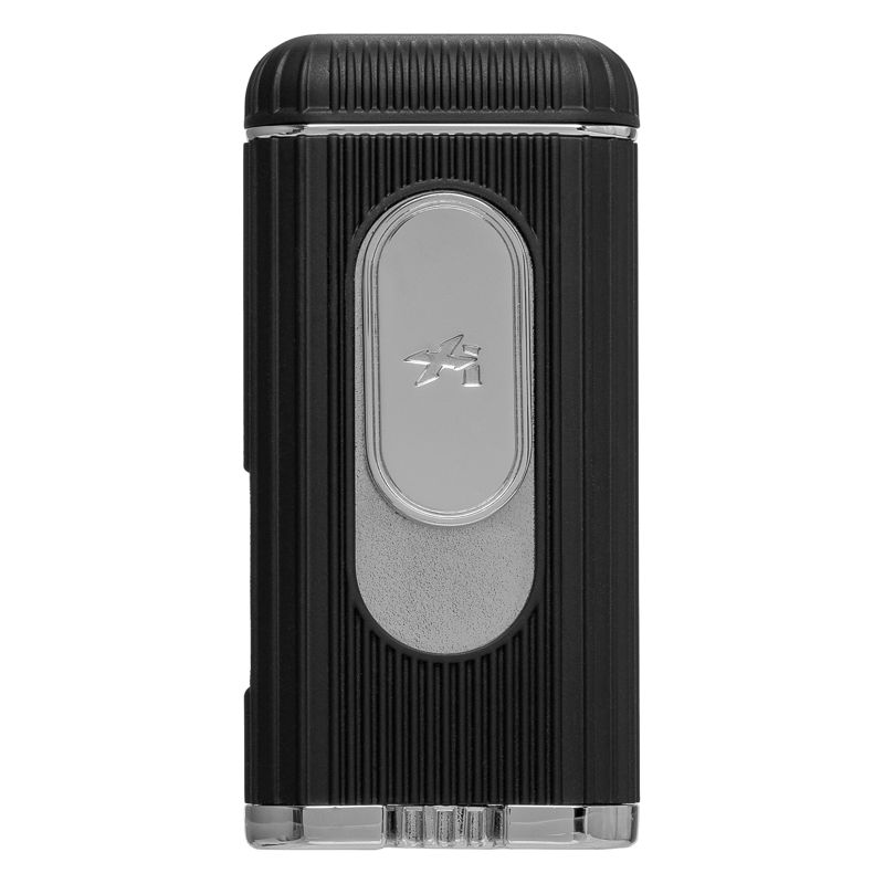 XIKAR® Hedron Lighter Black & Chrome