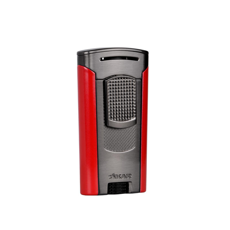 Xikar Astral Lighter Gunmetal and Red