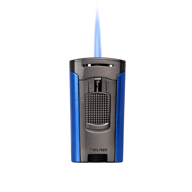 Xikar Astral Lighter Gunmetal and Blue