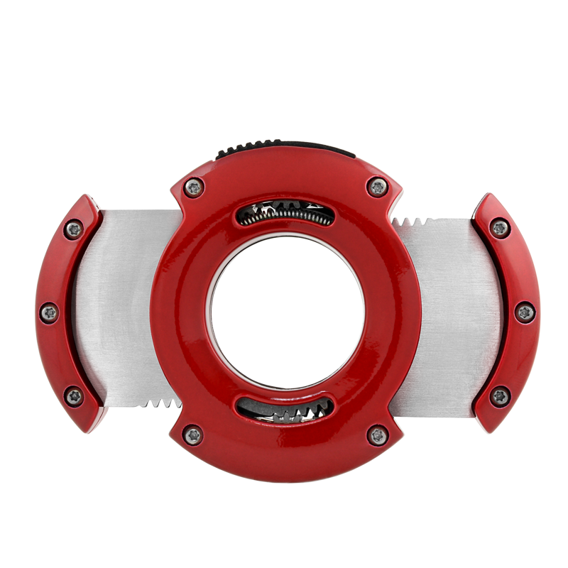 XIKAR XO Cigar Cutters Red & Silver