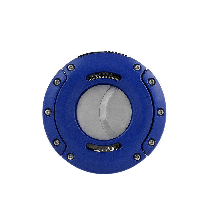XIKAR XO Cigar Cutters Blue & Silver