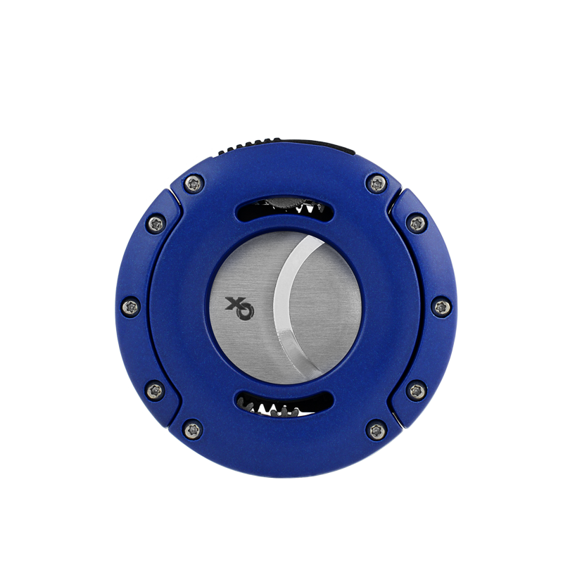 XIKAR XO Cigar Cutters Blue & Silver