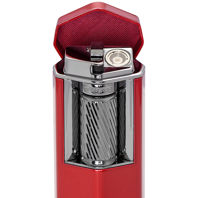 Xikar Meridian Lighter Red