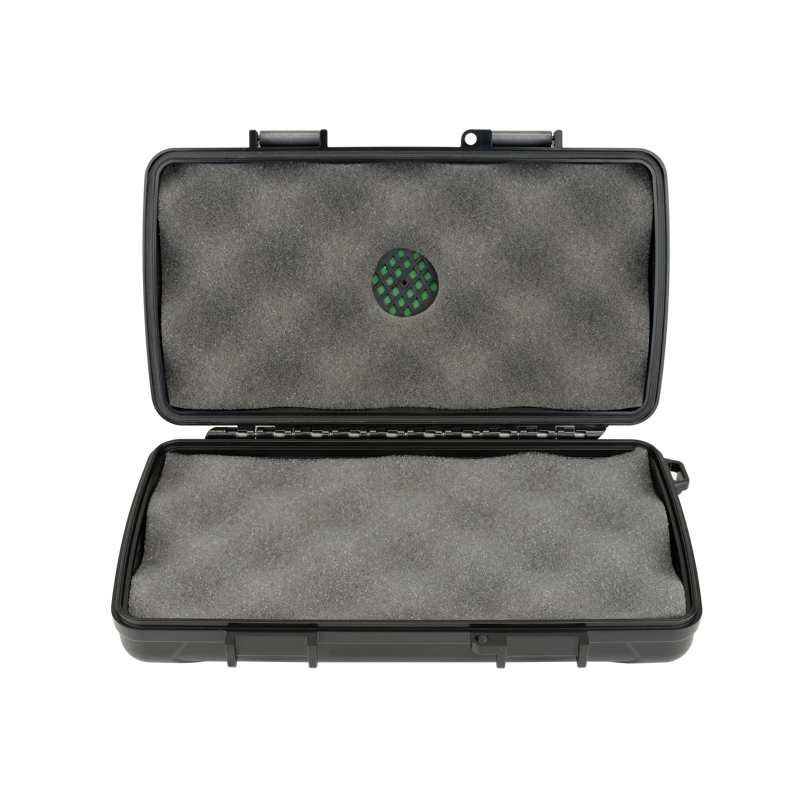 Xikar Cigar Travel Case, 5ct Black 5CT Labeled