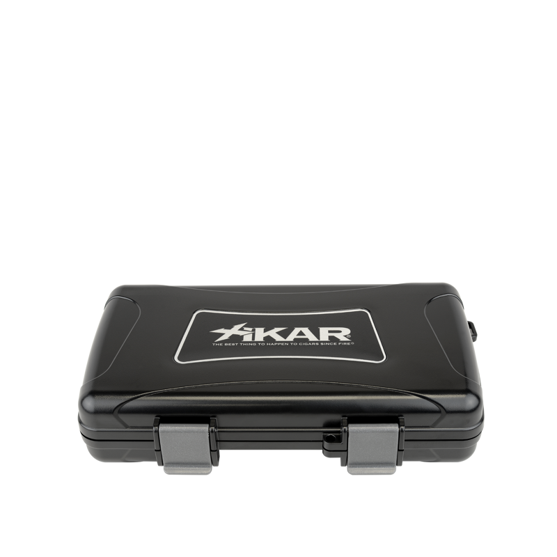 Xikar Cigar Travel Case, 5ct Black 5CT Labeled