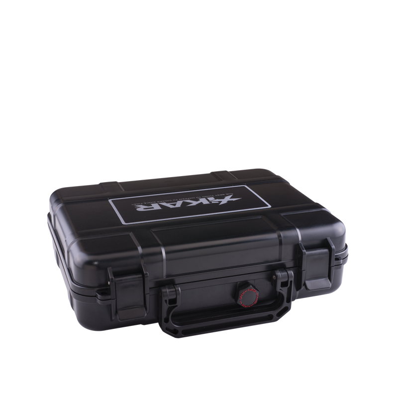 Xikar 20 Cigar Travel Case Black 18-24CT Labeled