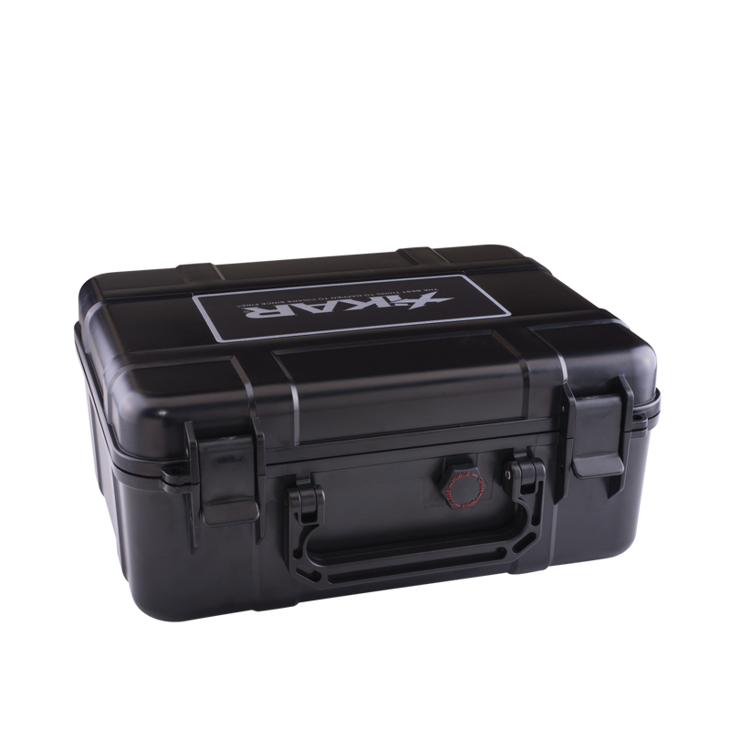 Xikar Cigar Travel Case: 40 Cigar Capacity Black 30-50CT Labeled