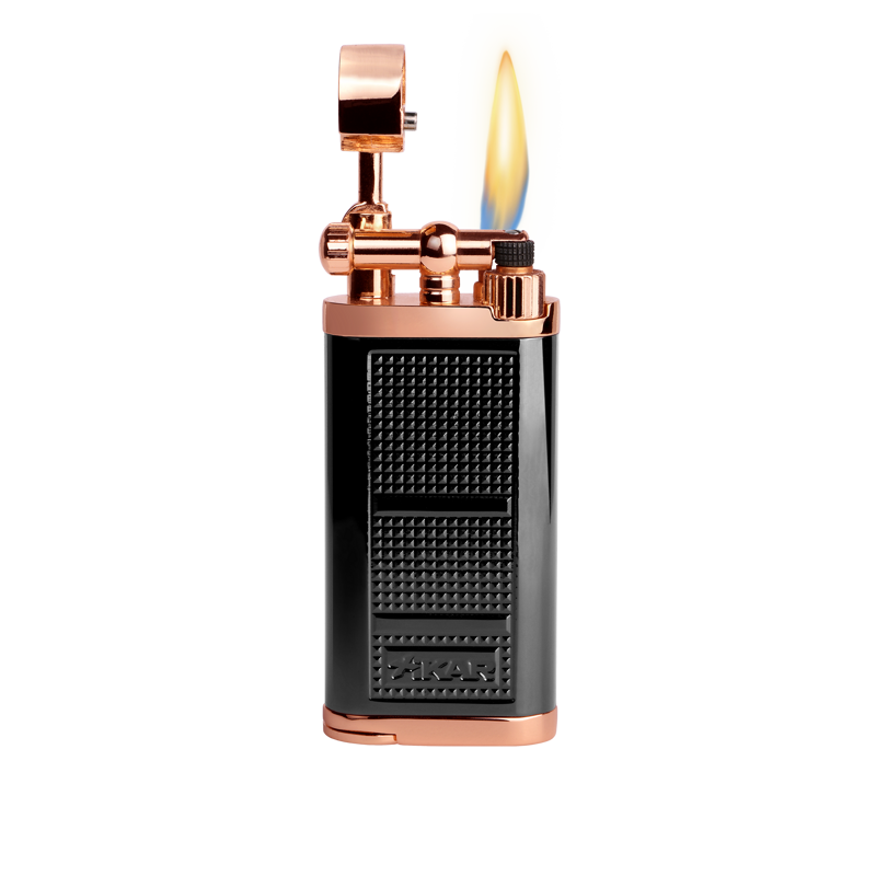 Xikar Pipeline Lighter Black & Rose SOFT