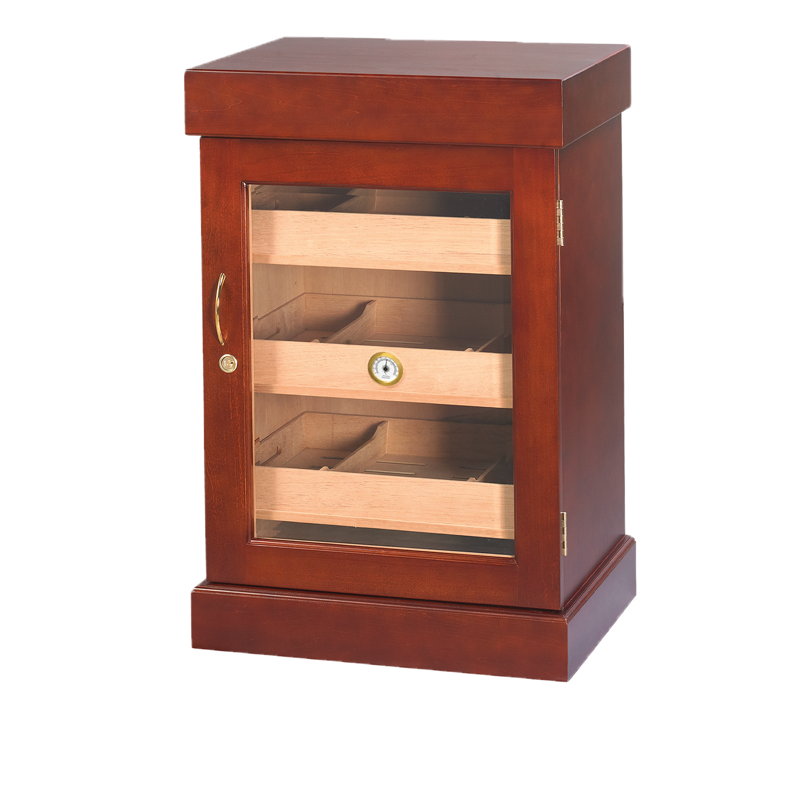 Humidor Supreme® Cigar Mini Tower MAHOGANY FURNITURE (300-1500CT)