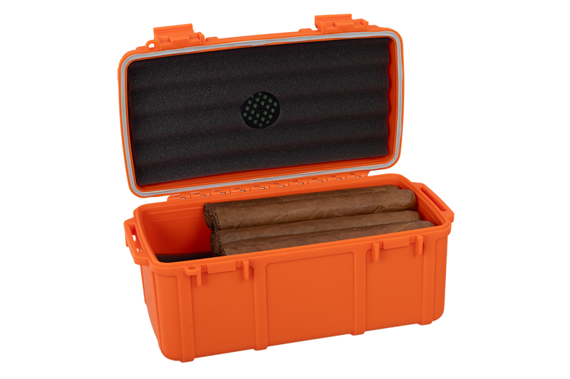 Cigar Caddy® 15ct ORANGE 15 CT