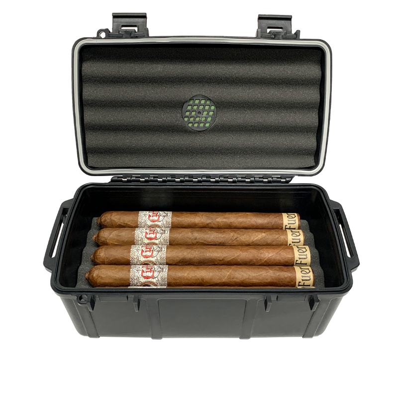 Cigar Caddy® 15ct Black 15 CT