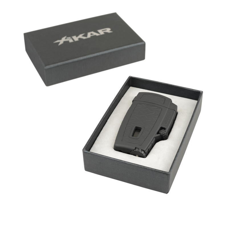 Xikar Stratosphere Windproof Lighter Black SINGLE