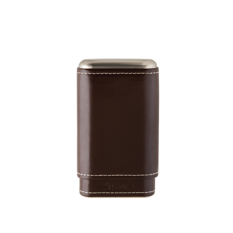 Xikar Envoy Leather 3 Cigar Holder Cognac 3Ct