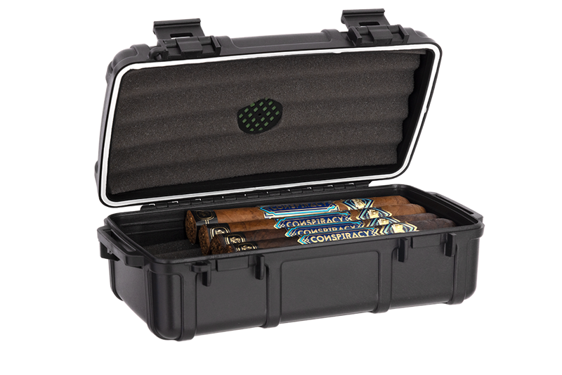 Cigar Caddy® 10ct Black 10 CT