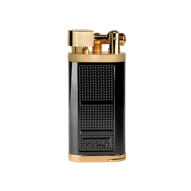Xikar Pipeline Lighter Black & Gold SOFT