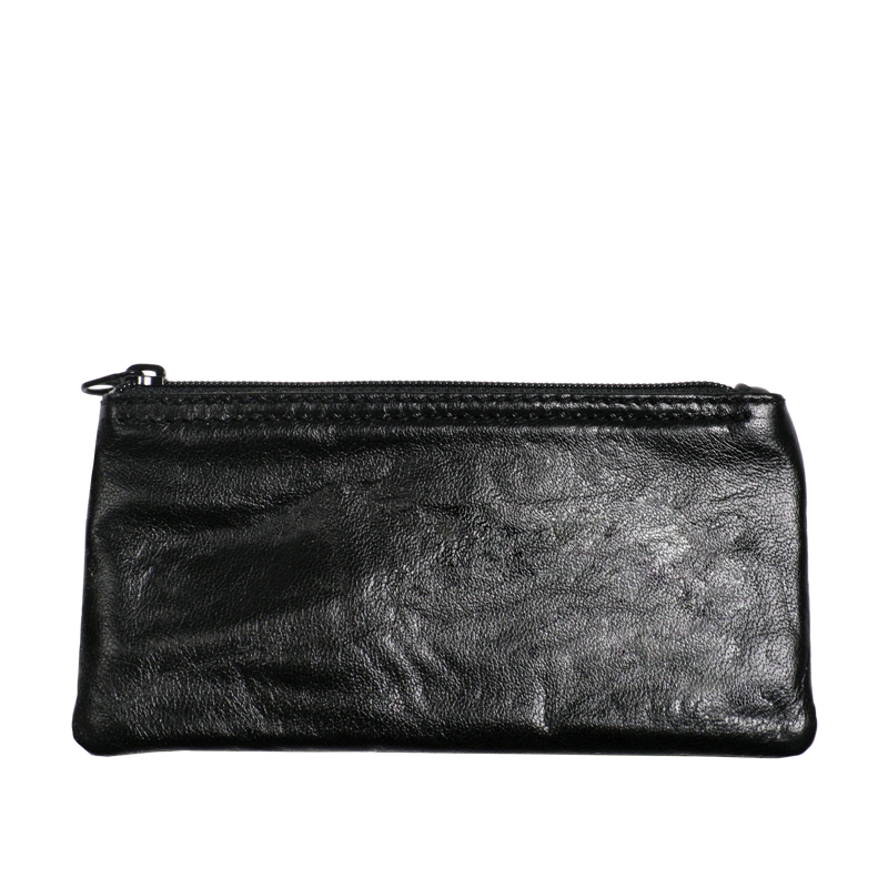 Daily Zipper Tobacco Pouch LEATHER
