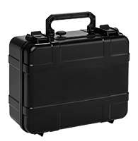 Xikar Cigar Travel Case: 40 Cigar Capacity Black No Label 30-50CT