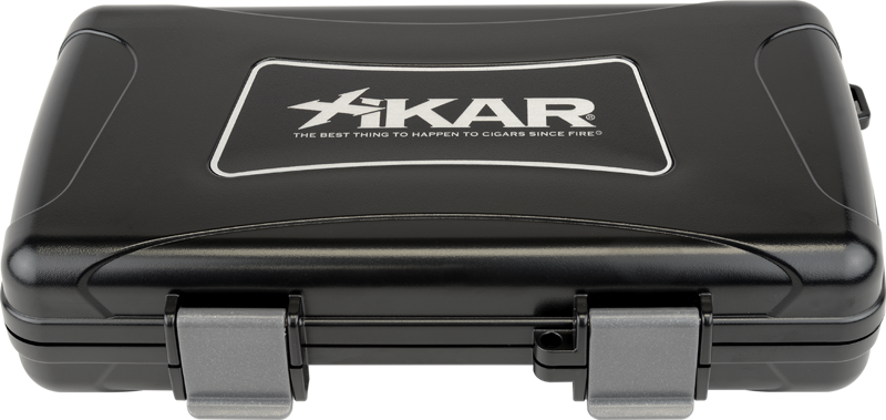 Xikar Cigar Travel Case, 5ct Black No Label 5CT