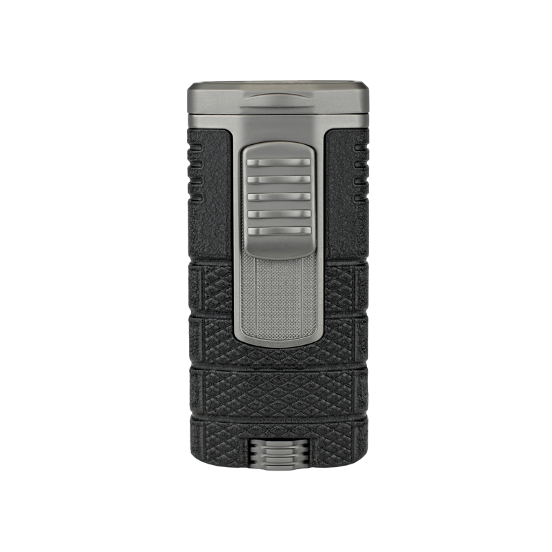 Xikar Tactical Triple Flame Lighter Black & Gunmetal TRIPLE
