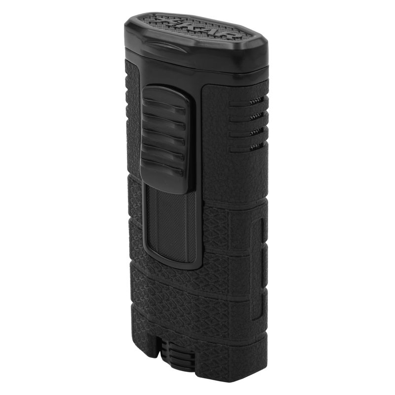 Xikar Tactical Triple Flame Lighter Black TRIPLE