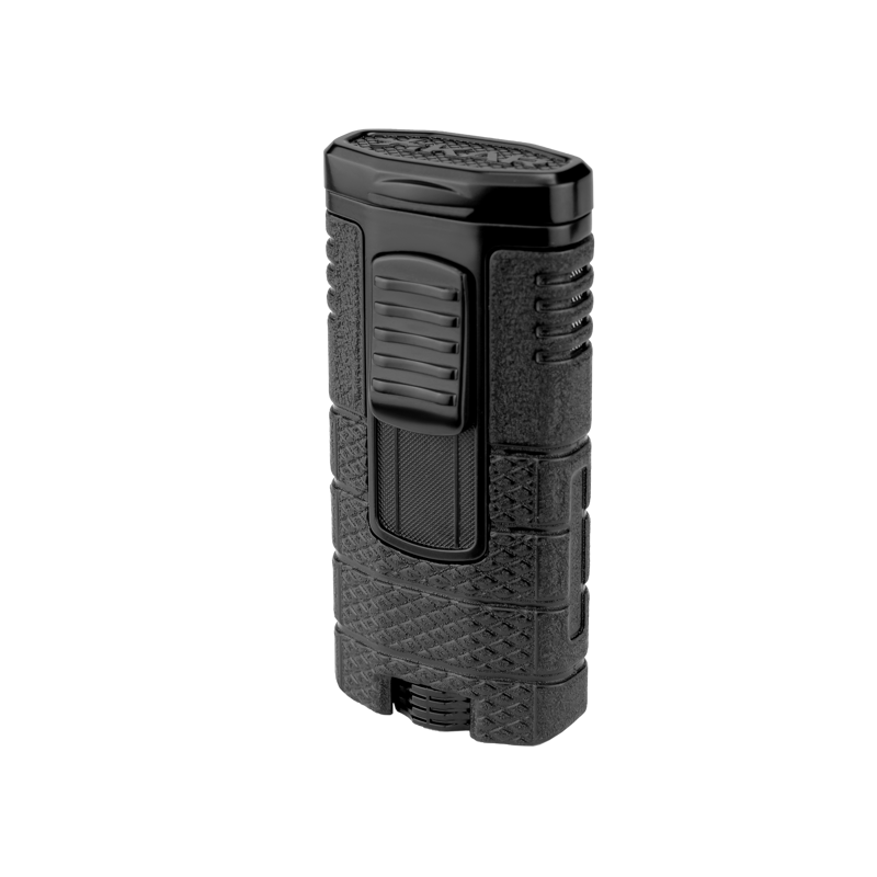 Xikar Tactical Triple Flame Lighter Black TRIPLE