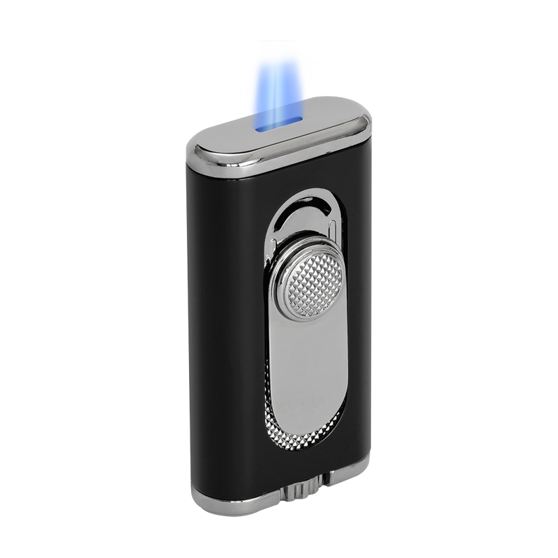 XIKAR® Verano Flat-flame Lighter Black FLAT