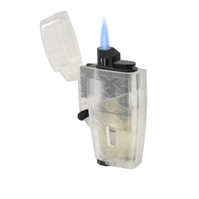 Xikar Stratosphere Windproof Lighter Clear SINGLE
