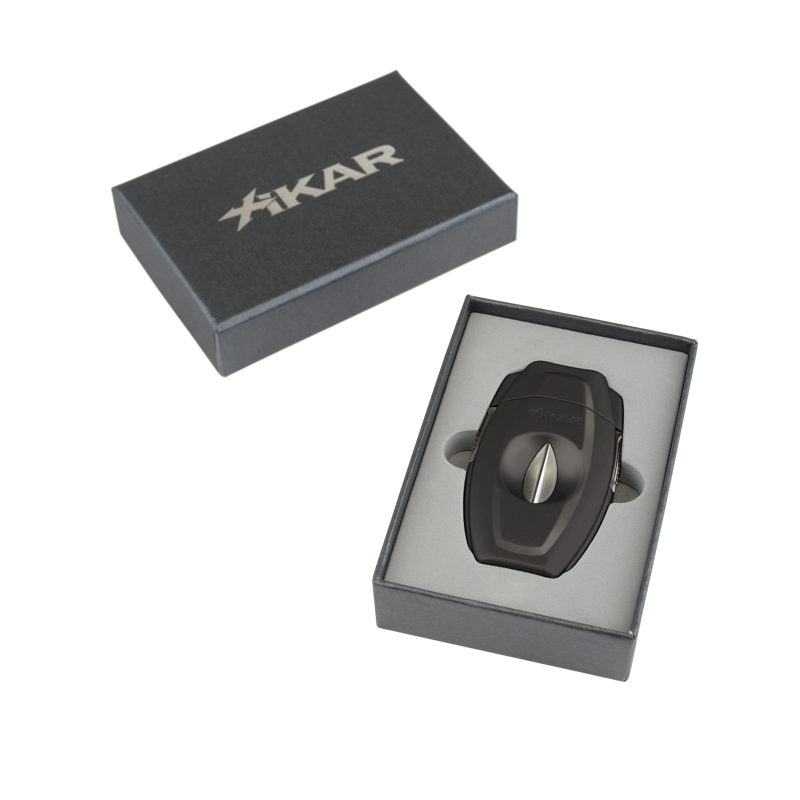 Xikar VX2 Precision V-Cutter Black