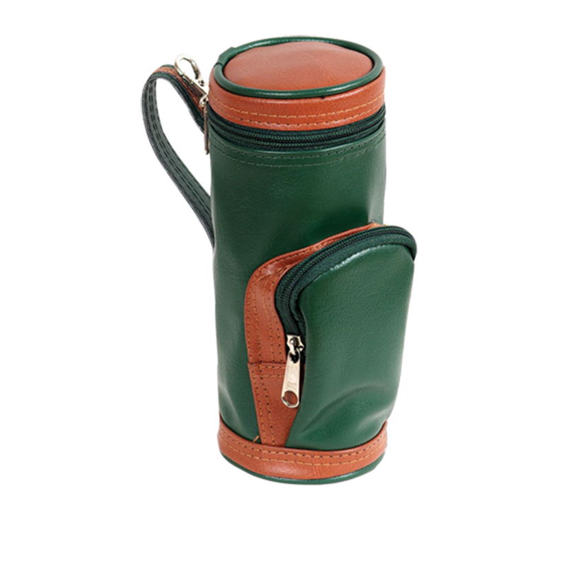 Golf Bag Humidor Green & Tan TRAVEL