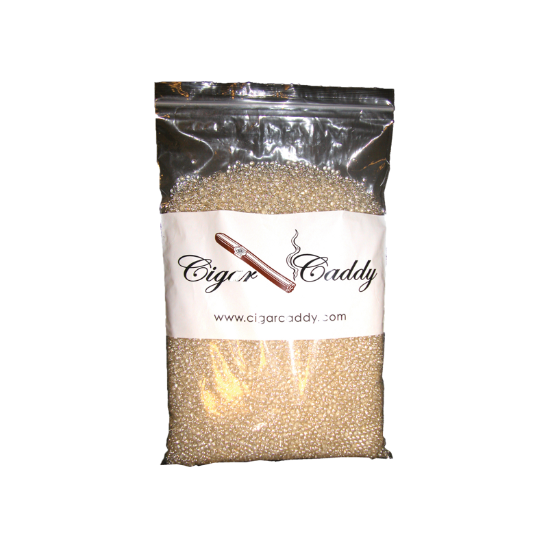 Cigar Caddy® Clear Crystal Beads 1 LB