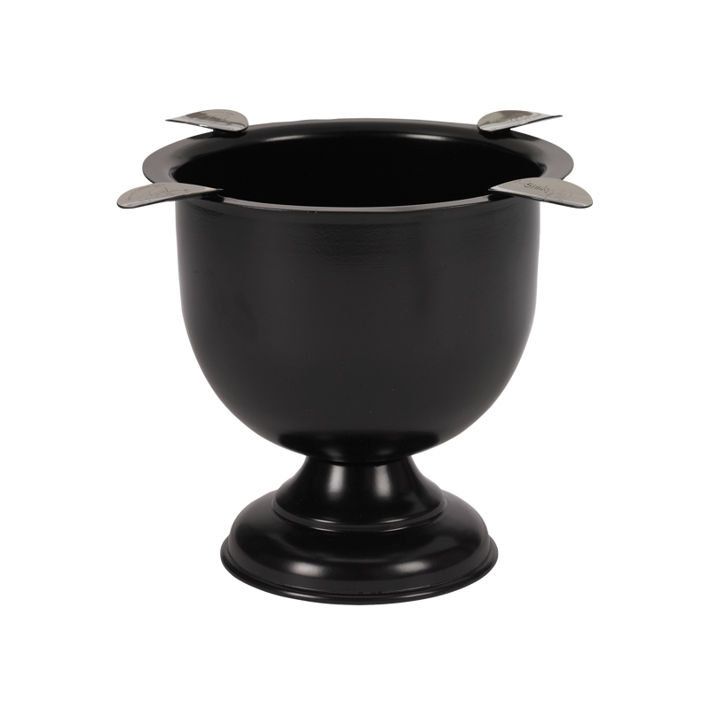 Stinky Cigar Tall Ashtray Black