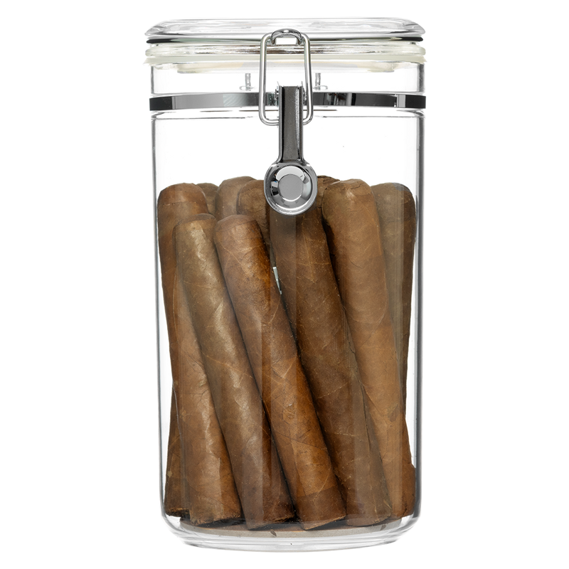 Acrylic Cigar Jar Acrylic 25CT