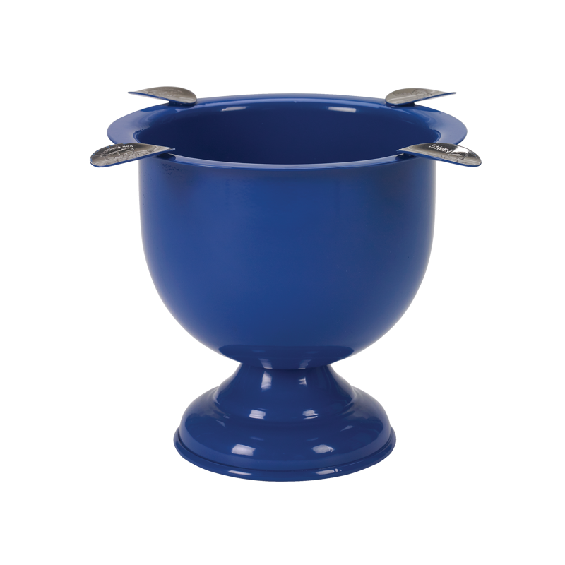 Stinky Cigar Tall Ashtray Blue