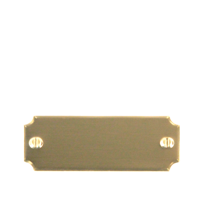 Humidor Supreme® Name Plate Gold
