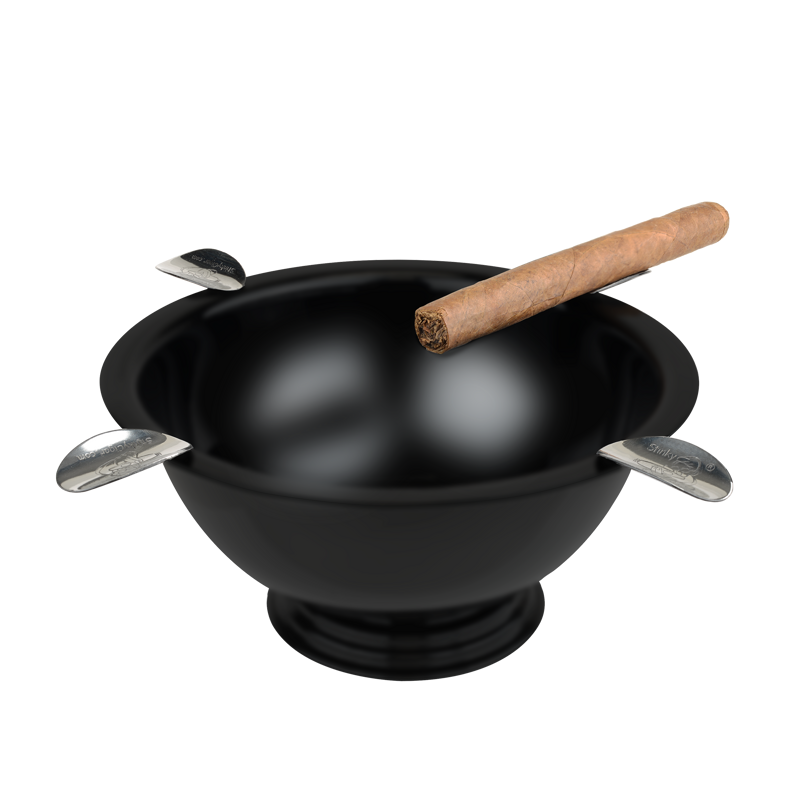 Stinky Cigar® Original Ashtray Black ORIGINAL