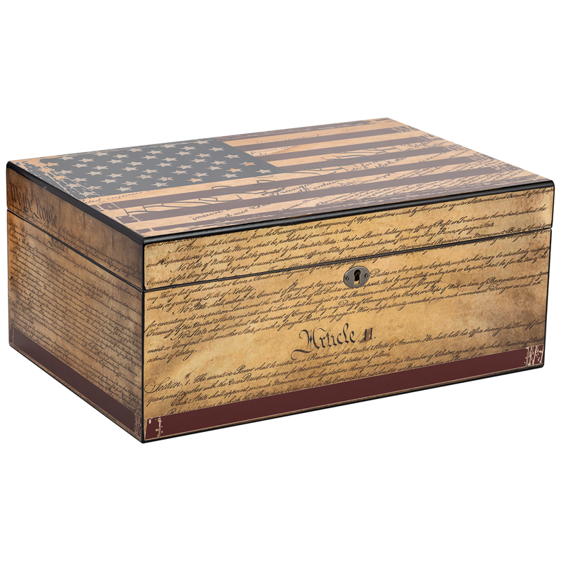 Humidor Supreme® Constitution Desktop Humidor