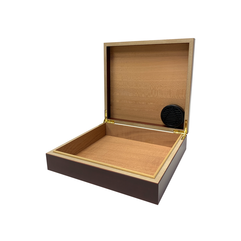 Humidor Supreme® Traveler Humidor Burl TRAVEL