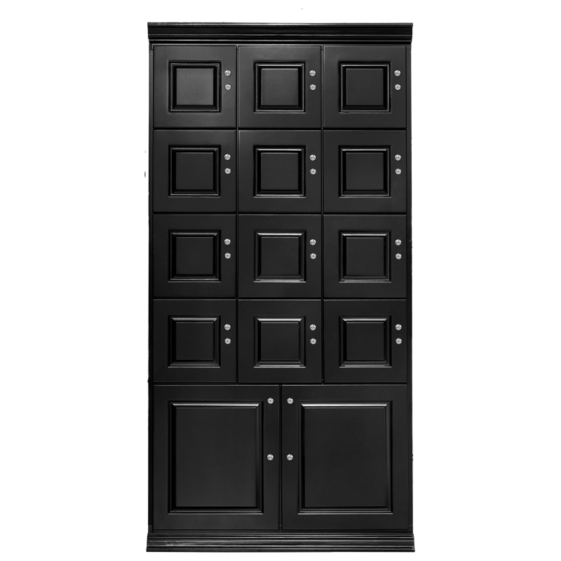 Cigar Locker Humidor Black