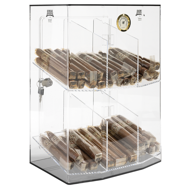 Humidor Supreme®  Acrylic Cigar Display Humidors Bin9