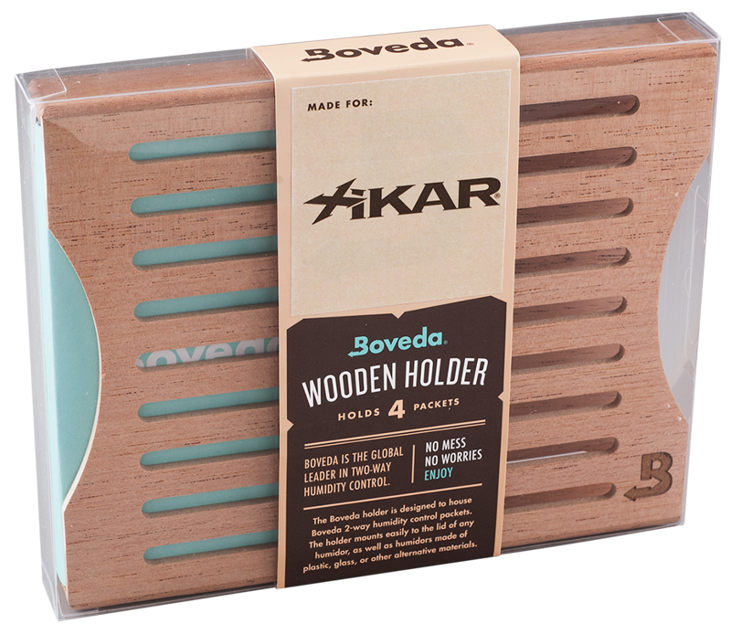 XIKAR® Boveda 4 Pack Wooden Holder