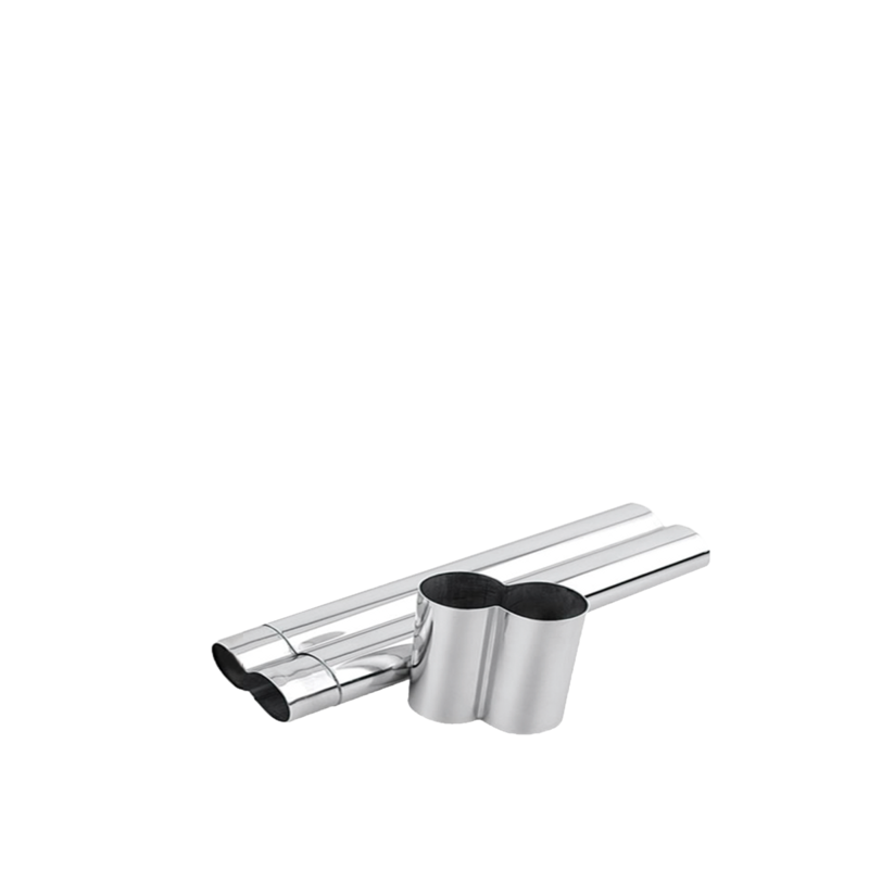 Two-Tone Metal Cigar Tube