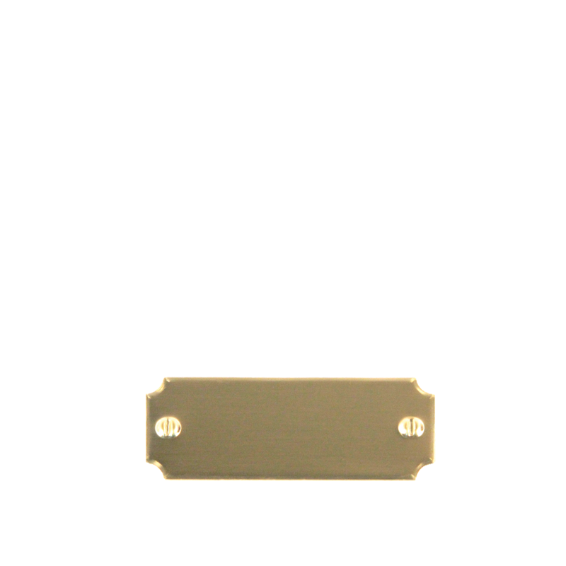 Humidor Supreme® Name Plate Gold