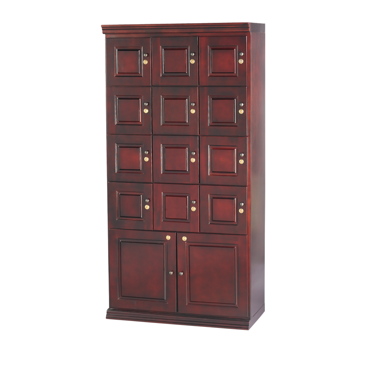 Mahogany Cigar Locker Humidor Dark Mahogany STANDING DISPLAY (2000-5000CT)