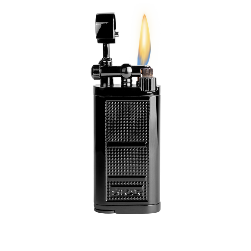Xikar Pipeline Lighter Black & Gold SOFT