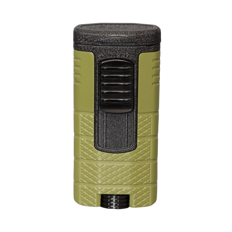 Xikar Tactical Triple Flame Lighter Black & Gunmetal TRIPLE